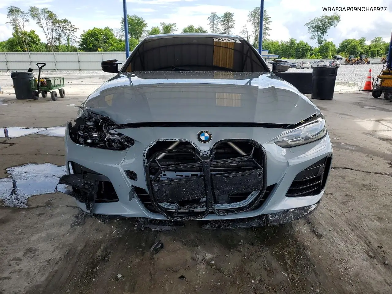 2022 BMW M440I VIN: WBA83AP09NCH68927 Lot: 54244086