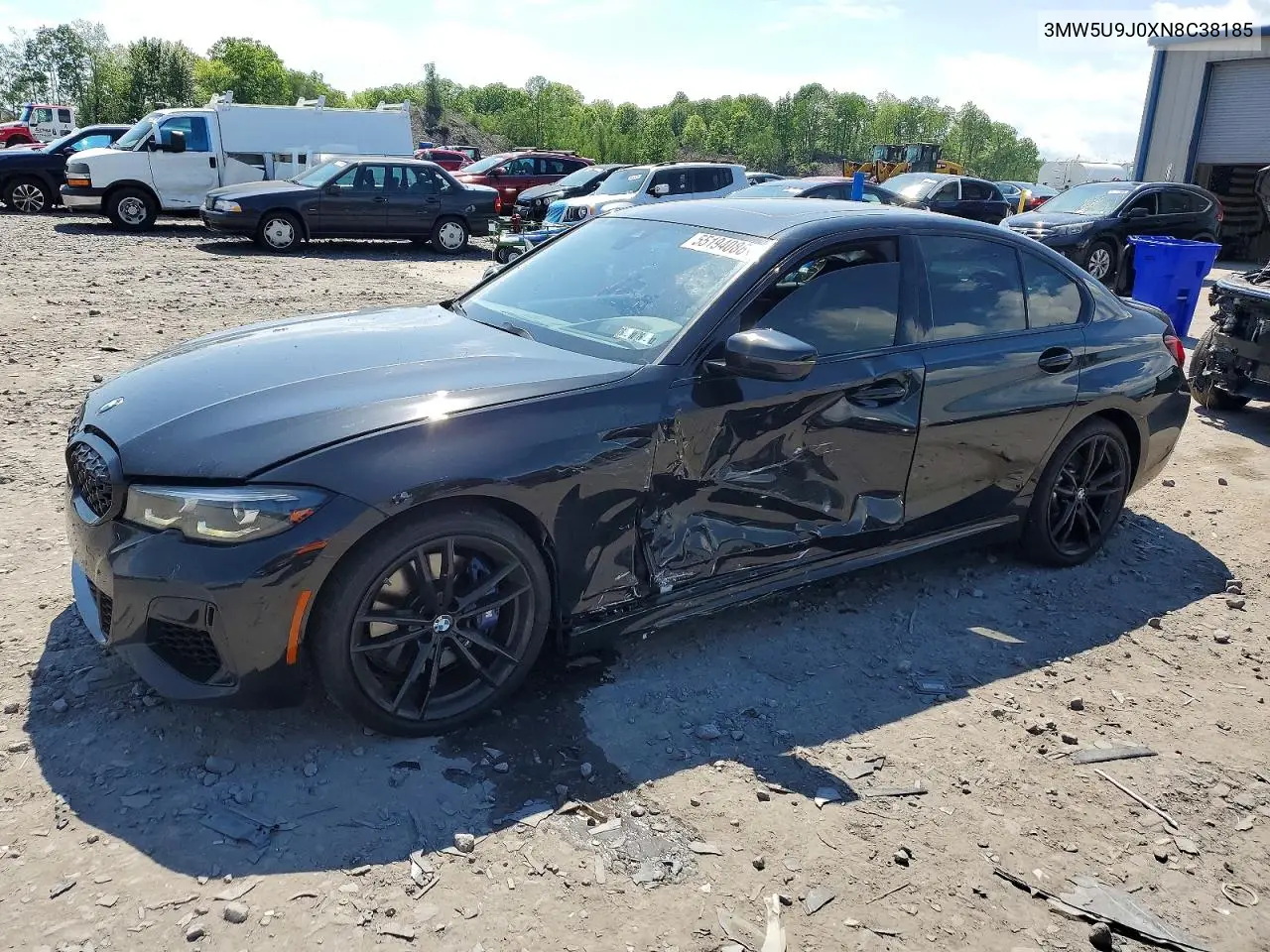 2022 BMW M240Xi VIN: 3MW5U9J0XN8C38185 Lot: 55194086