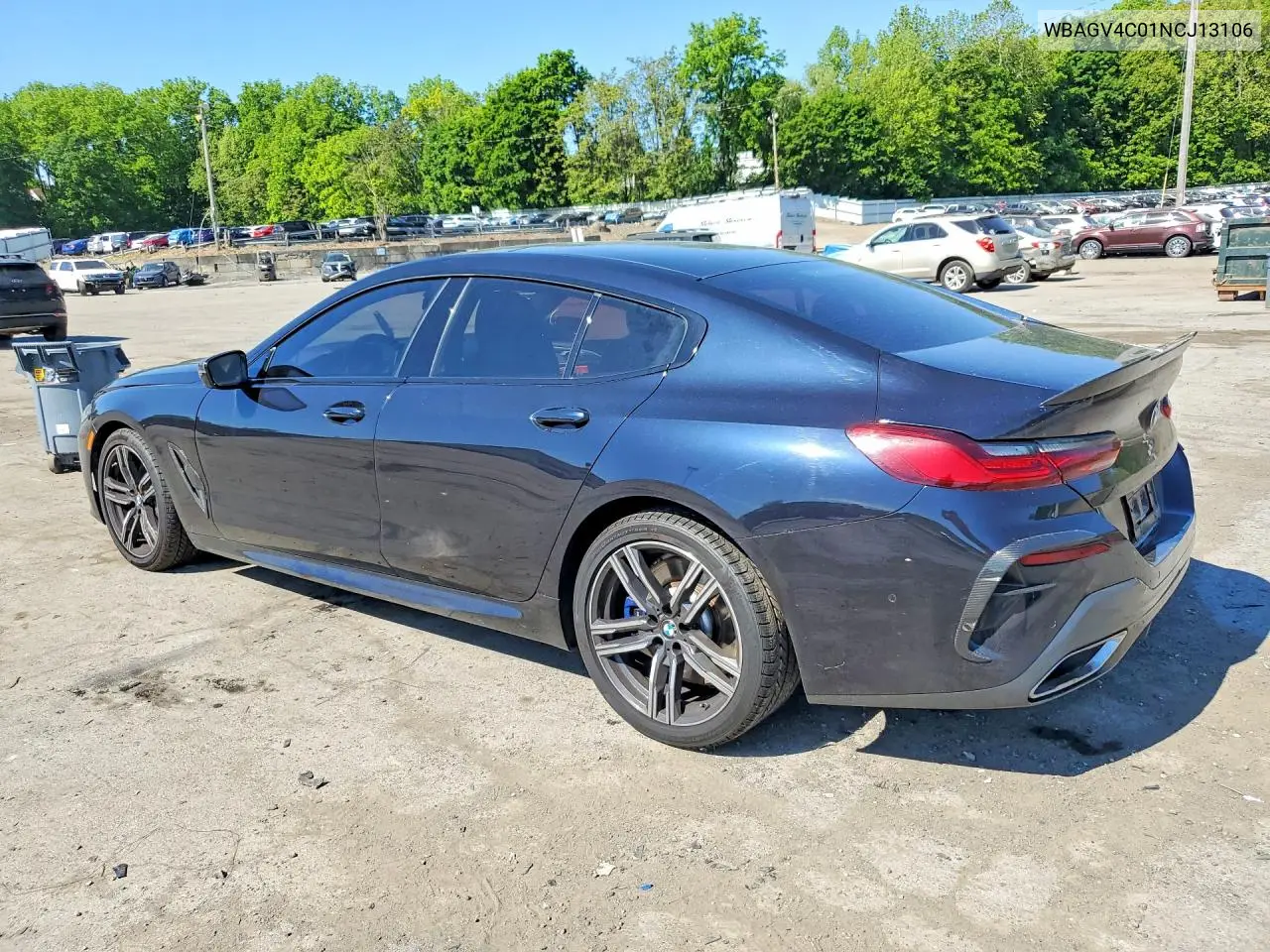 2022 BMW 840Xi VIN: WBAGV4C01NCJ13106 Lot: 55943706
