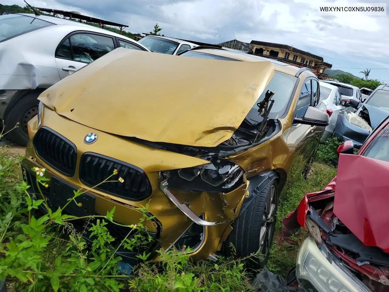 2022 BMW X2 M35I VIN: WBXYN1C0XN5U09836 Lot: 56123536
