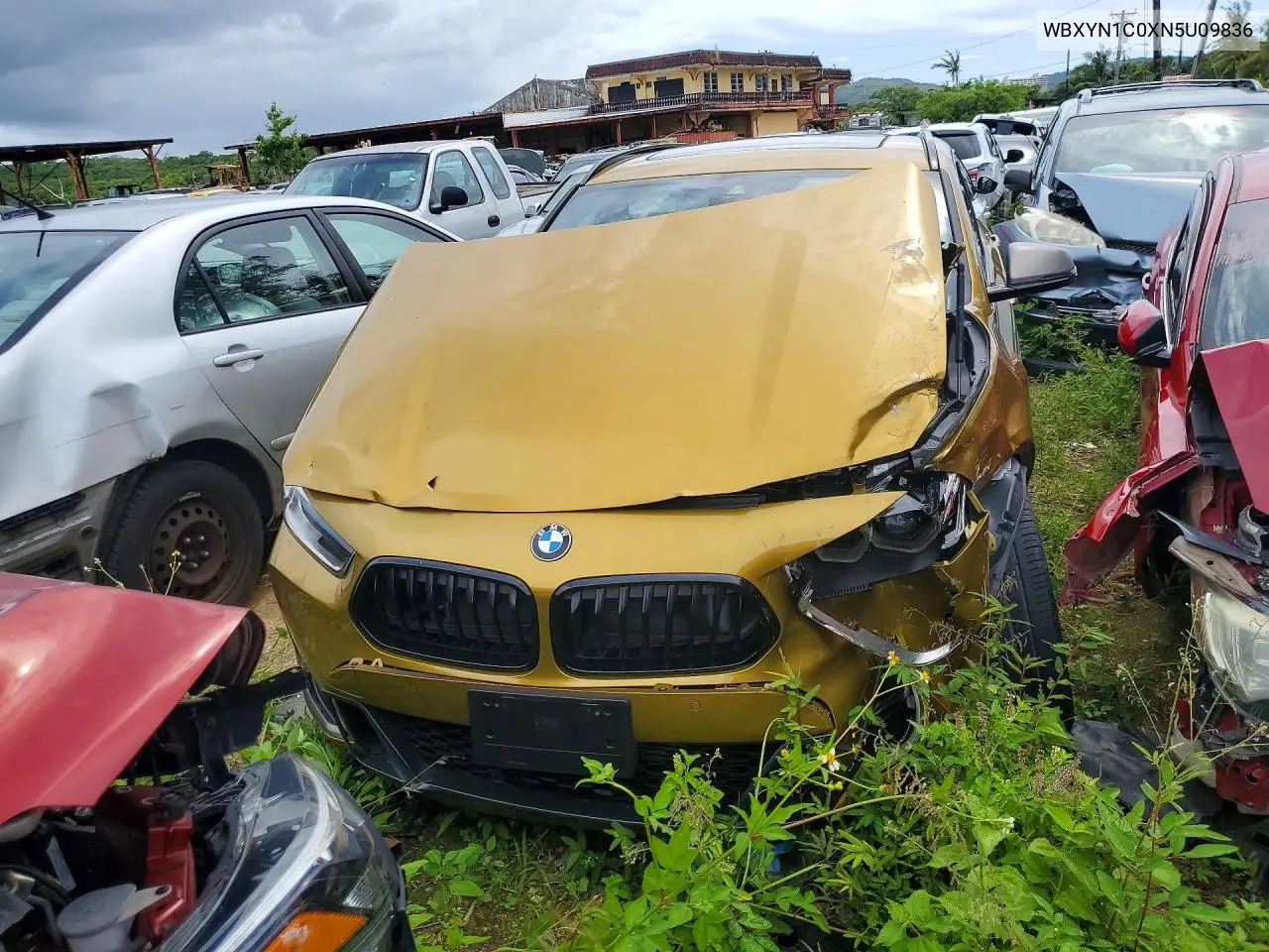 2022 BMW X2 M35I VIN: WBXYN1C0XN5U09836 Lot: 56123536