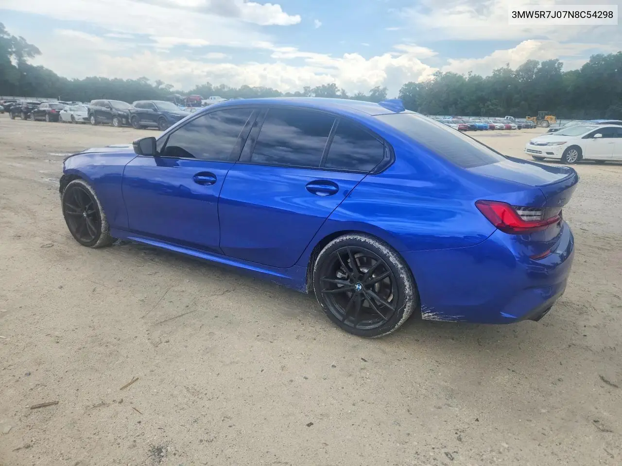 2022 BMW 330Xi VIN: 3MW5R7J07N8C54298 Lot: 56396026