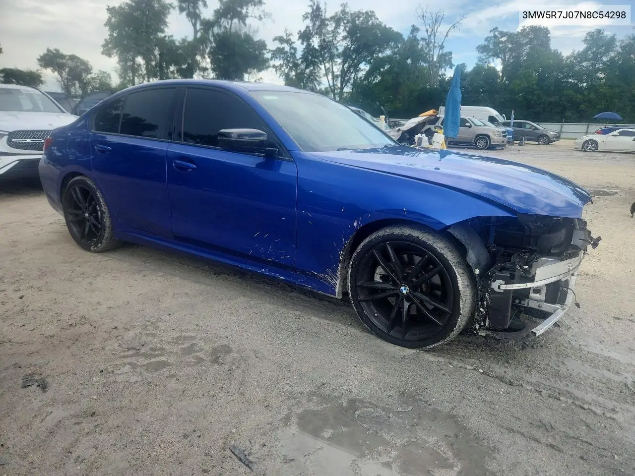 2022 BMW 330Xi VIN: 3MW5R7J07N8C54298 Lot: 56396026