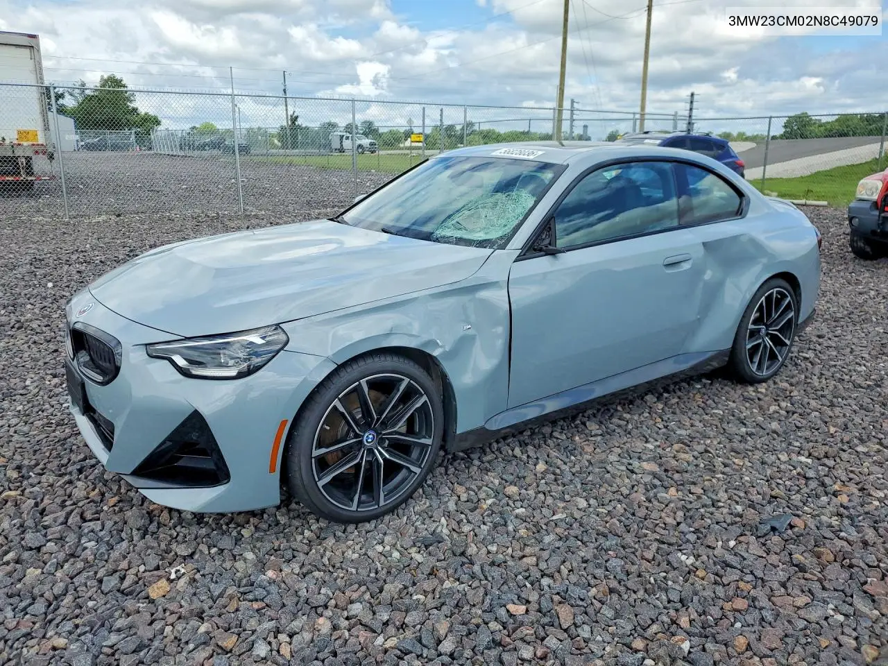 2022 BMW 230I VIN: 3MW23CM02N8C49079 Lot: 56828036