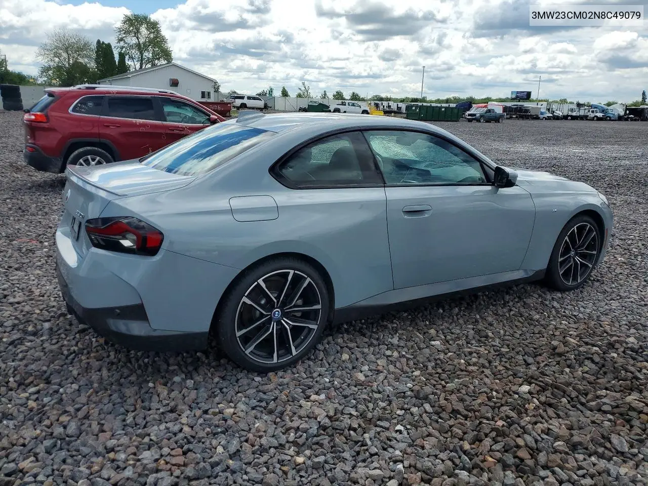 2022 BMW 230I VIN: 3MW23CM02N8C49079 Lot: 56828036