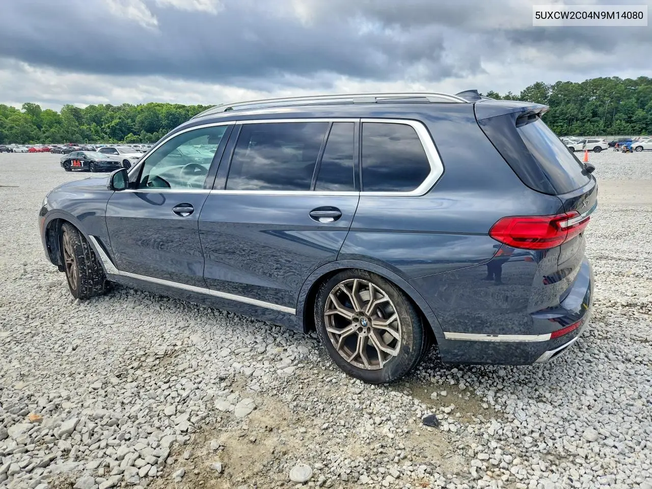 2022 BMW X7 xDrive40I VIN: 5UXCW2C04N9M14080 Lot: 56828616