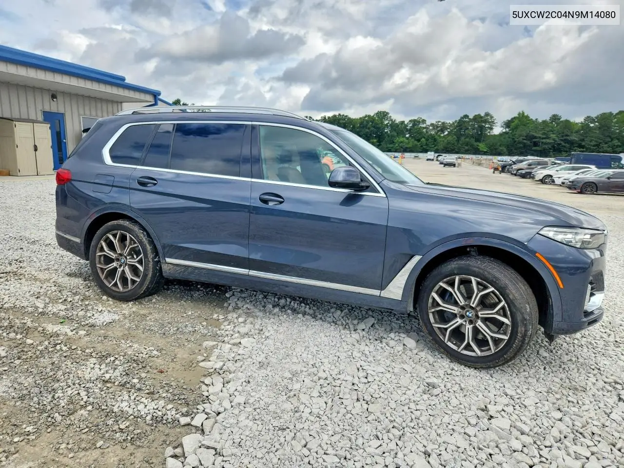 2022 BMW X7 xDrive40I VIN: 5UXCW2C04N9M14080 Lot: 56828616