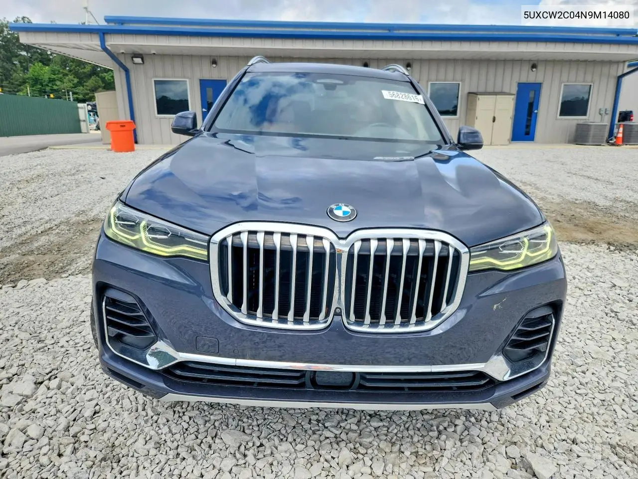 2022 BMW X7 xDrive40I VIN: 5UXCW2C04N9M14080 Lot: 56828616