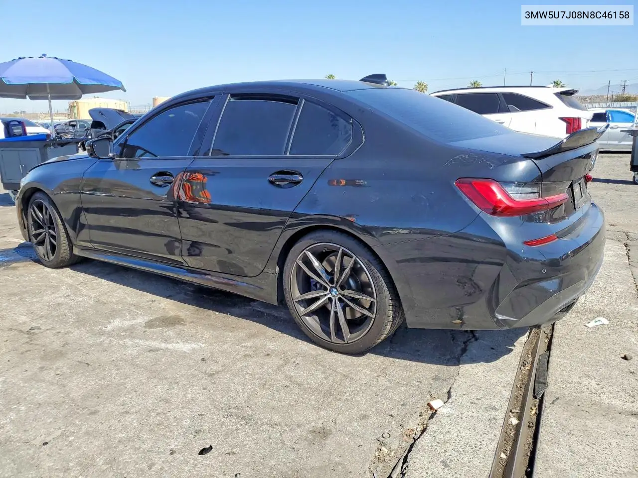 2022 BMW M340I VIN: 3MW5U7J08N8C46158 Lot: 57353716