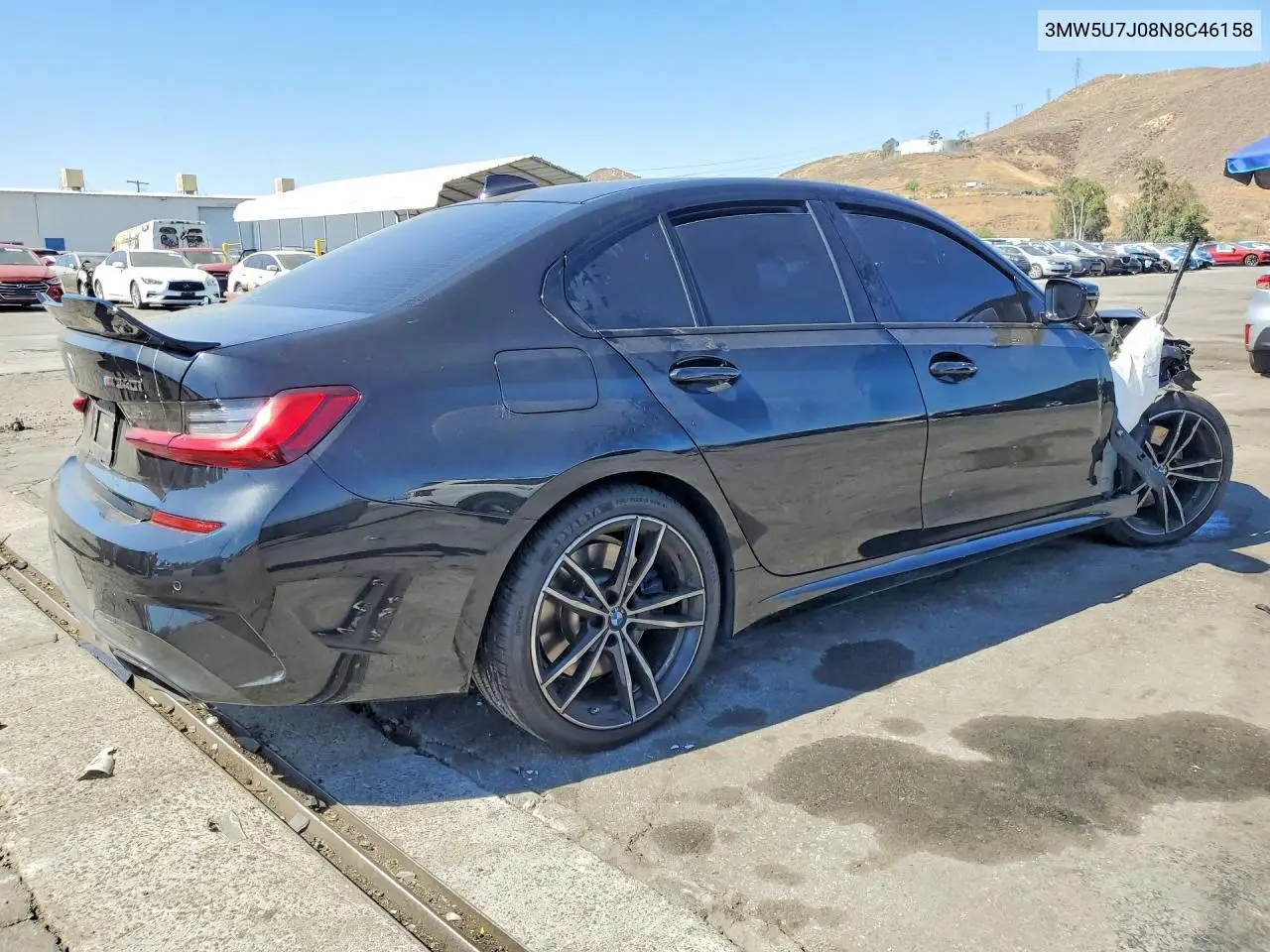 2022 BMW M340I VIN: 3MW5U7J08N8C46158 Lot: 57353716