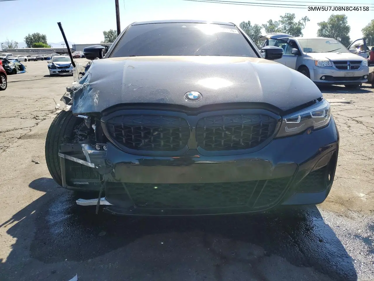2022 BMW M340I VIN: 3MW5U7J08N8C46158 Lot: 57353716