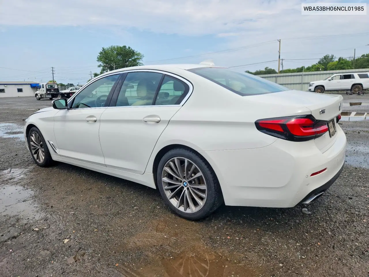 2022 BMW 530 I VIN: WBA53BH06NCL01985 Lot: 57949406