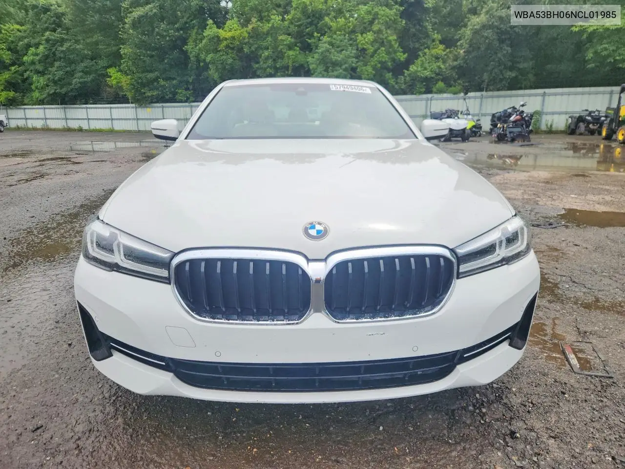 2022 BMW 530 I VIN: WBA53BH06NCL01985 Lot: 57949406