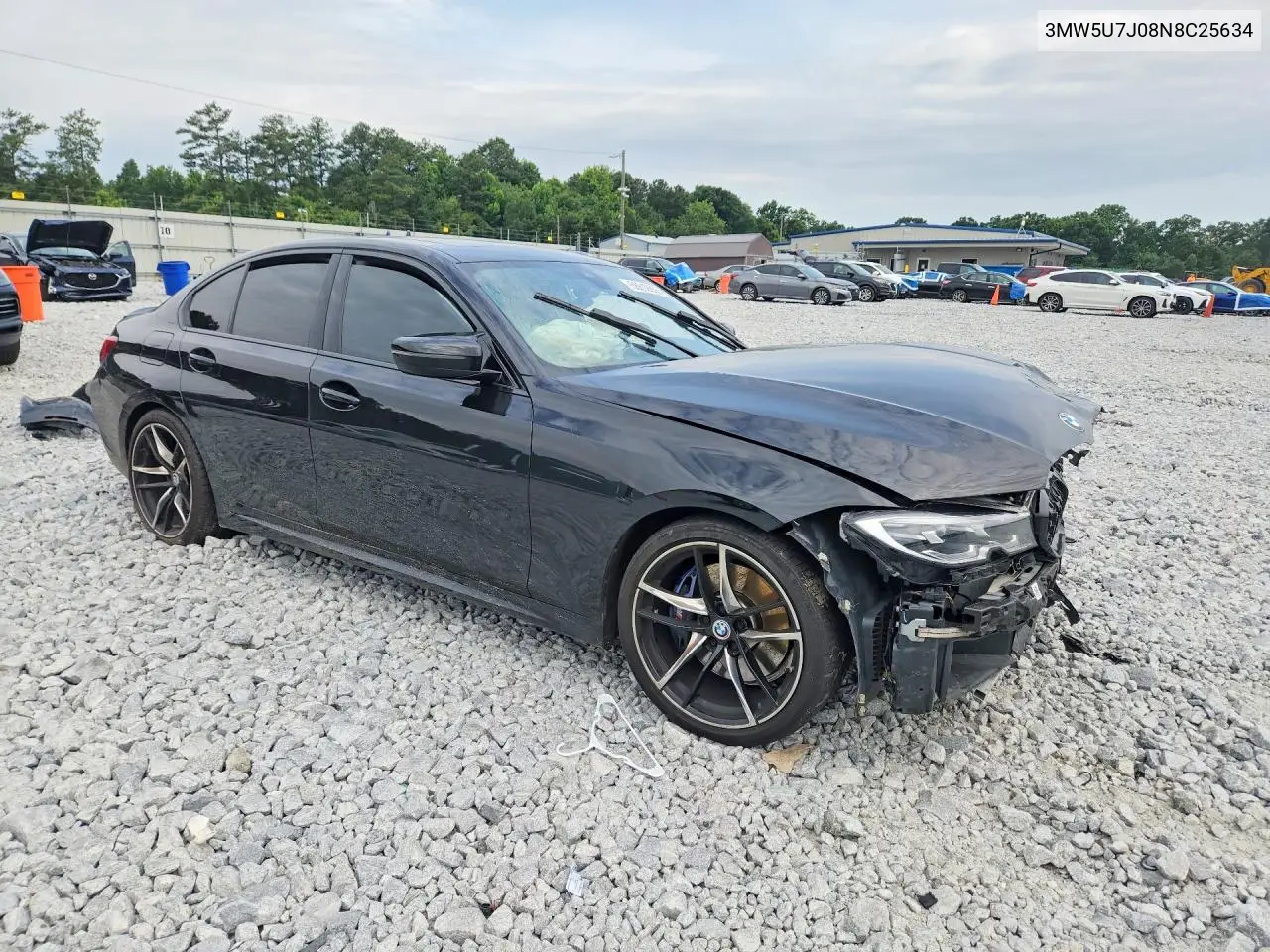 2022 BMW M340I VIN: 3MW5U7J08N8C25634 Lot: 58612856