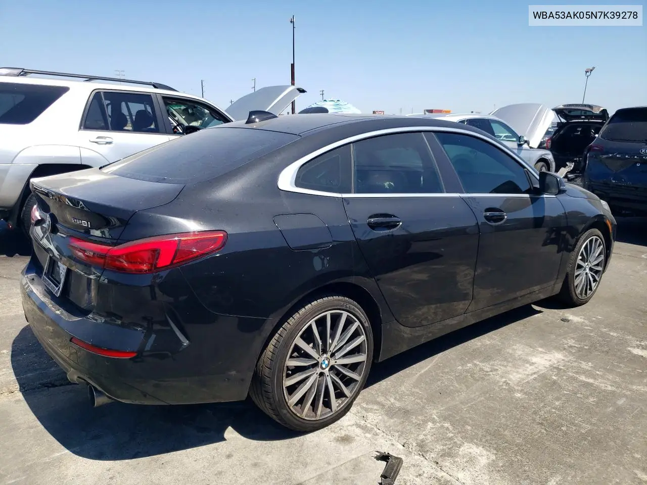 2022 BMW 228I VIN: WBA53AK05N7K39278 Lot: 58782936