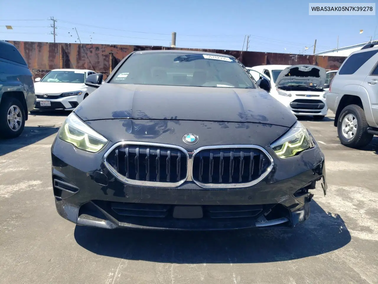2022 BMW 228I VIN: WBA53AK05N7K39278 Lot: 58782936