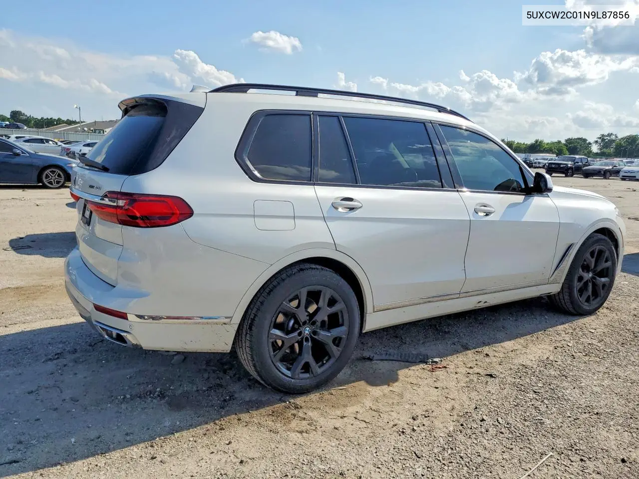 2022 BMW X7 xDrive40I VIN: 5UXCW2C01N9L87856 Lot: 59673956