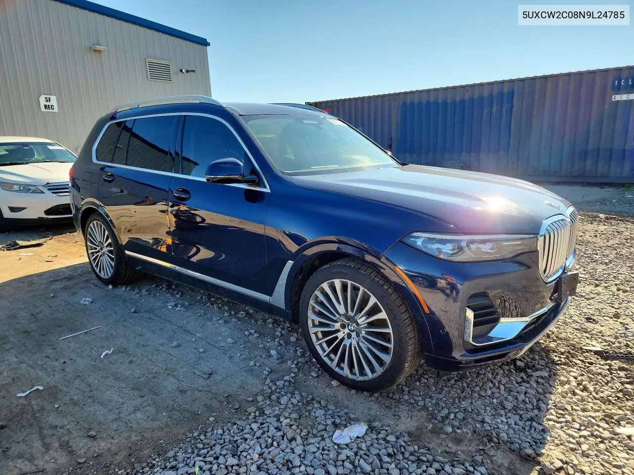 2022 BMW X7 xDrive40I VIN: 5UXCW2C08N9L24785 Lot: 59879936