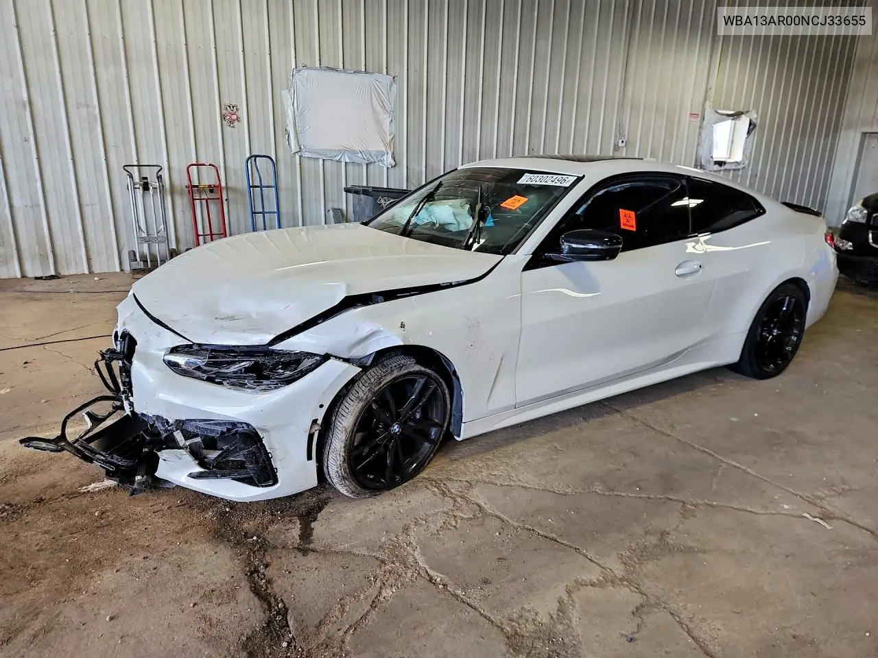 2022 BMW M440Xi VIN: WBA13AR00NCJ33655 Lot: 60302496