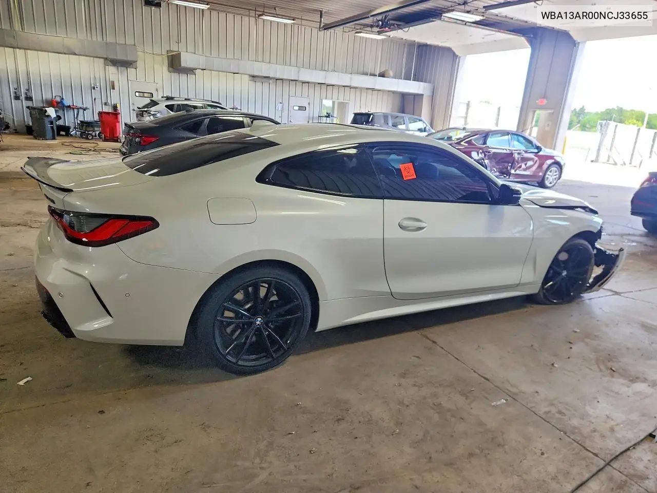 2022 BMW M440Xi VIN: WBA13AR00NCJ33655 Lot: 60302496