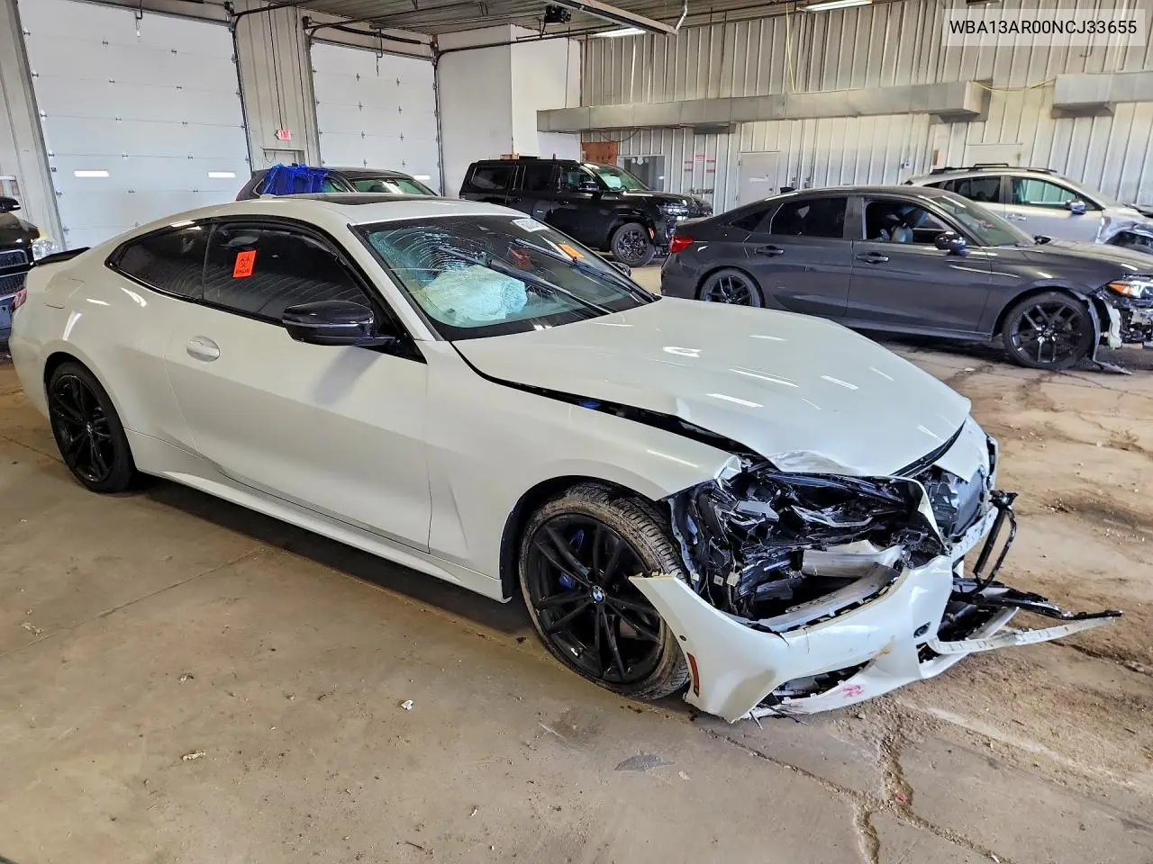 2022 BMW M440Xi VIN: WBA13AR00NCJ33655 Lot: 60302496