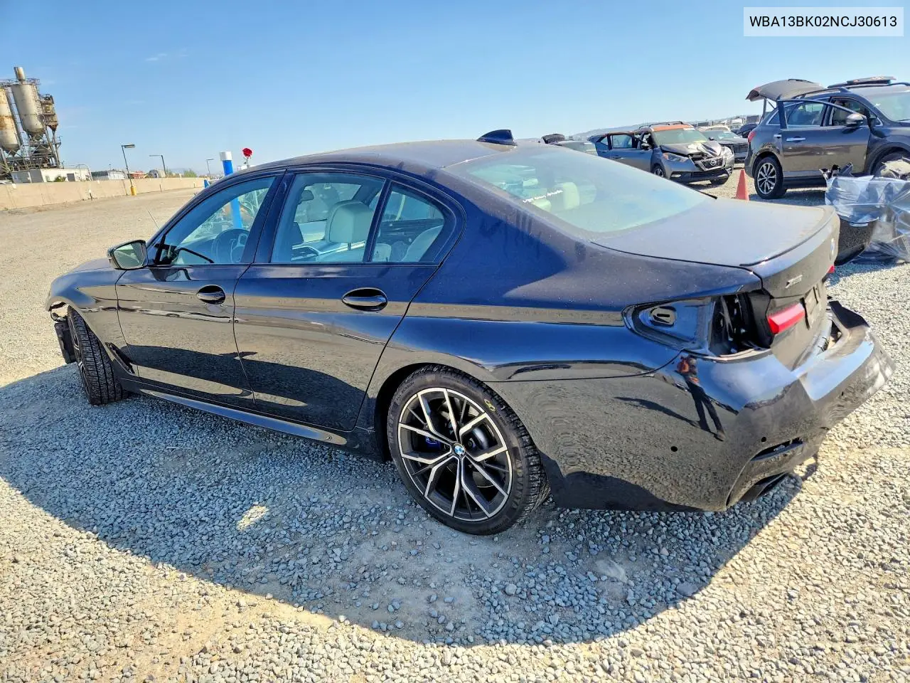 2022 BMW M550Xi VIN: WBA13BK02NCJ30613 Lot: 61013406