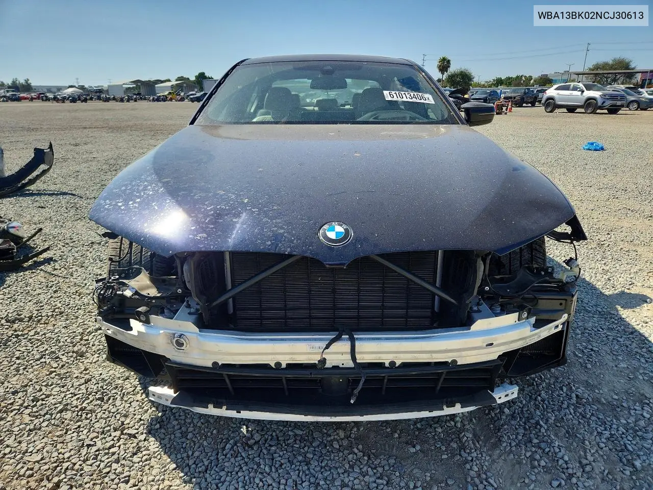 2022 BMW M550Xi VIN: WBA13BK02NCJ30613 Lot: 61013406