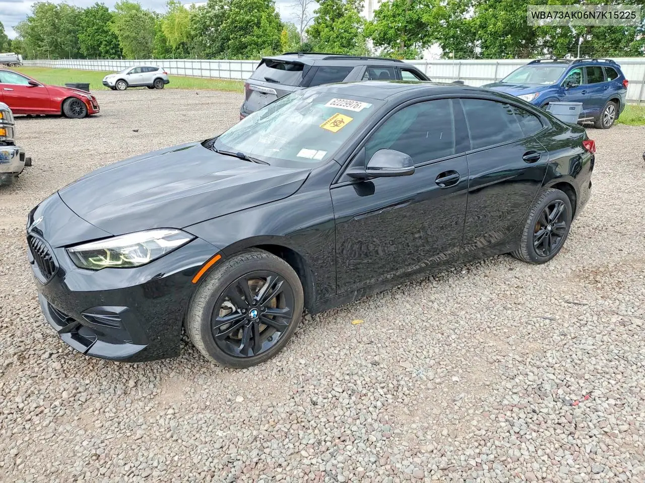 2022 BMW 228Xi VIN: WBA73AK06N7K15225 Lot: 62229976