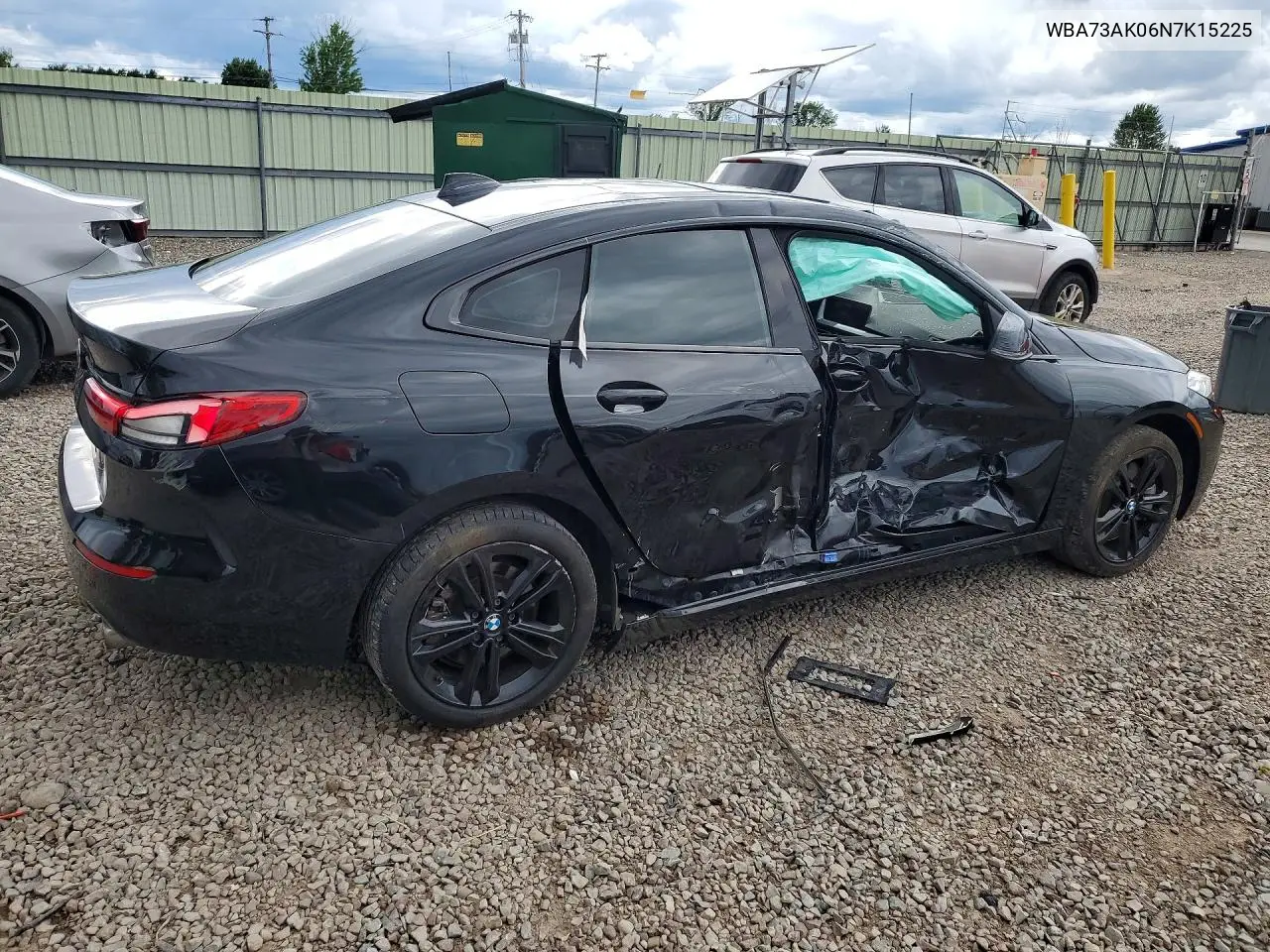 2022 BMW 228Xi VIN: WBA73AK06N7K15225 Lot: 62229976