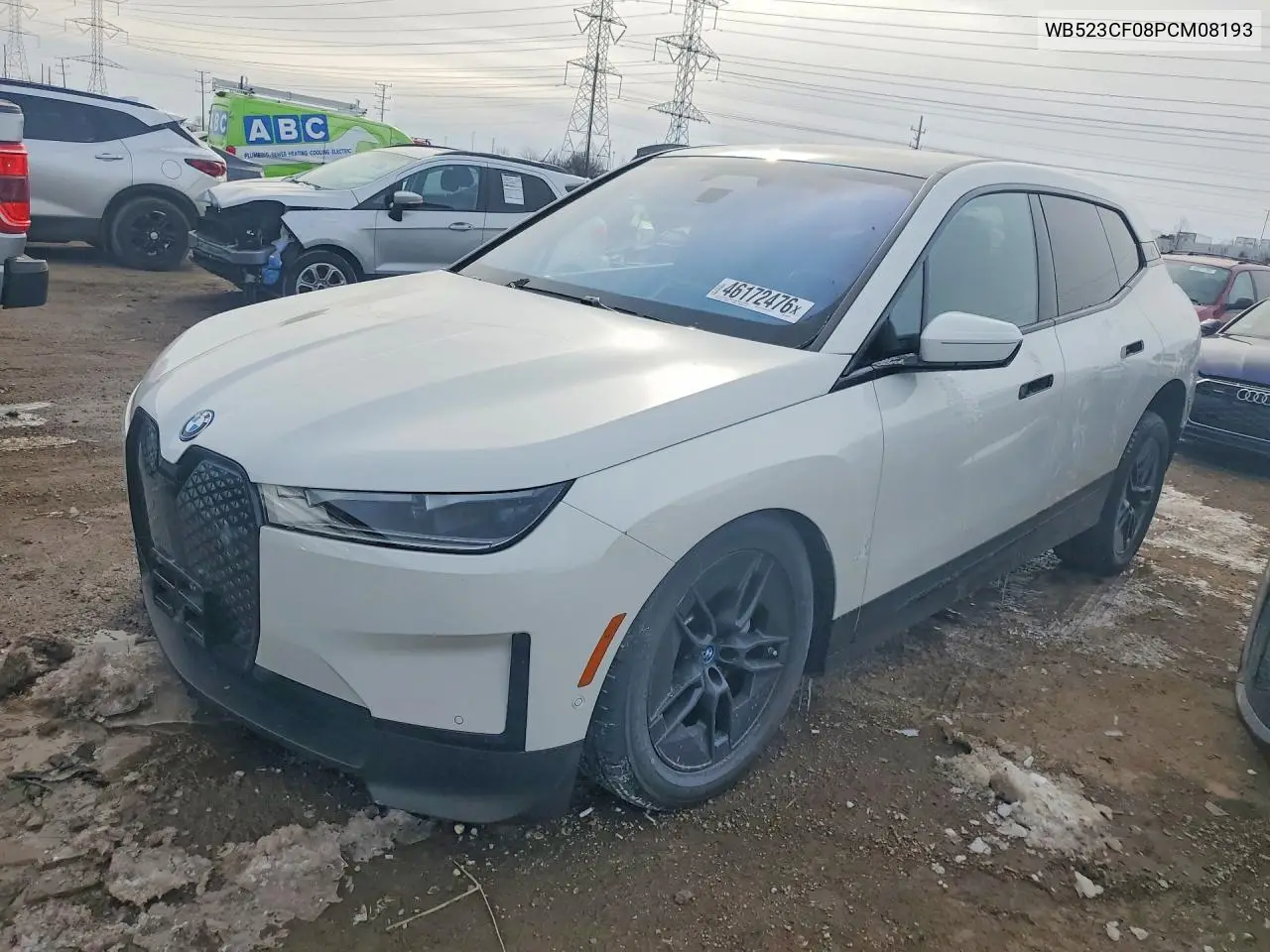 2023 BMW Ix xDrive50 VIN: WB523CF08PCM08193 Lot: 46172476