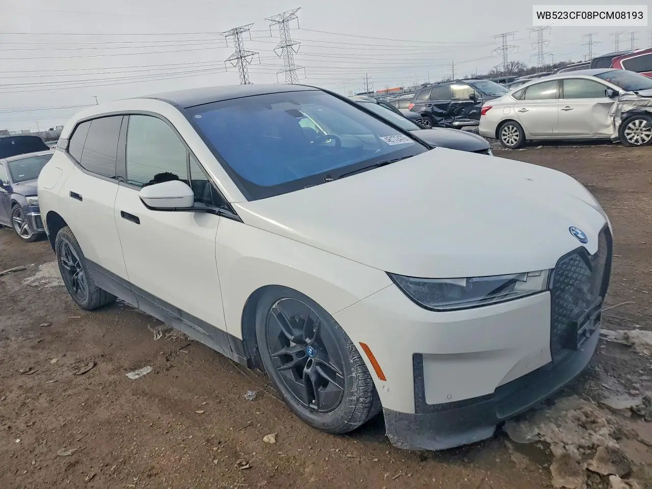 2023 BMW Ix xDrive50 VIN: WB523CF08PCM08193 Lot: 46172476