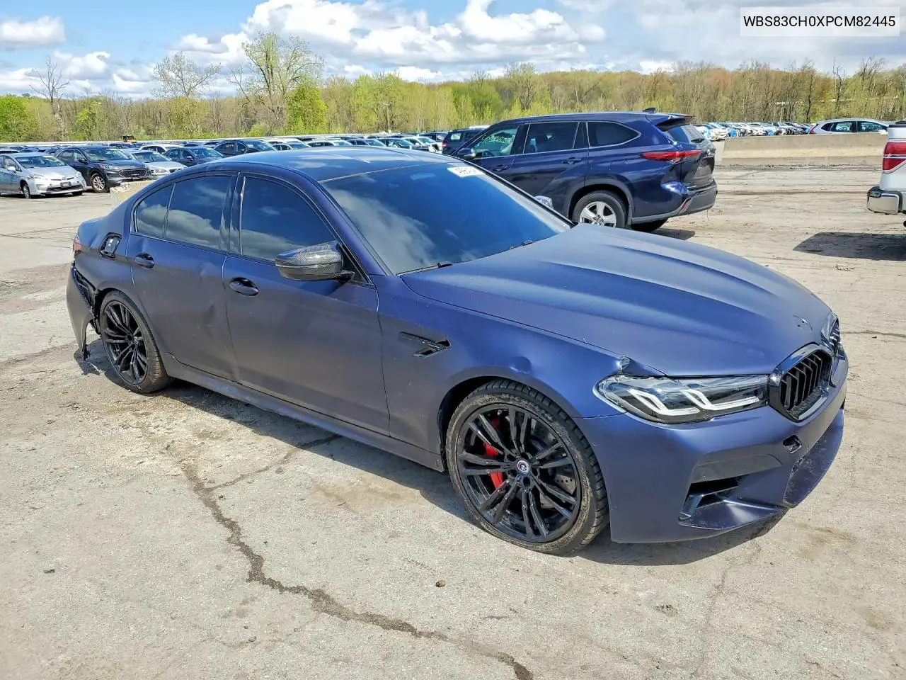 2023 BMW M5 VIN: WBS83CH0XPCM82445 Lot: 49964246
