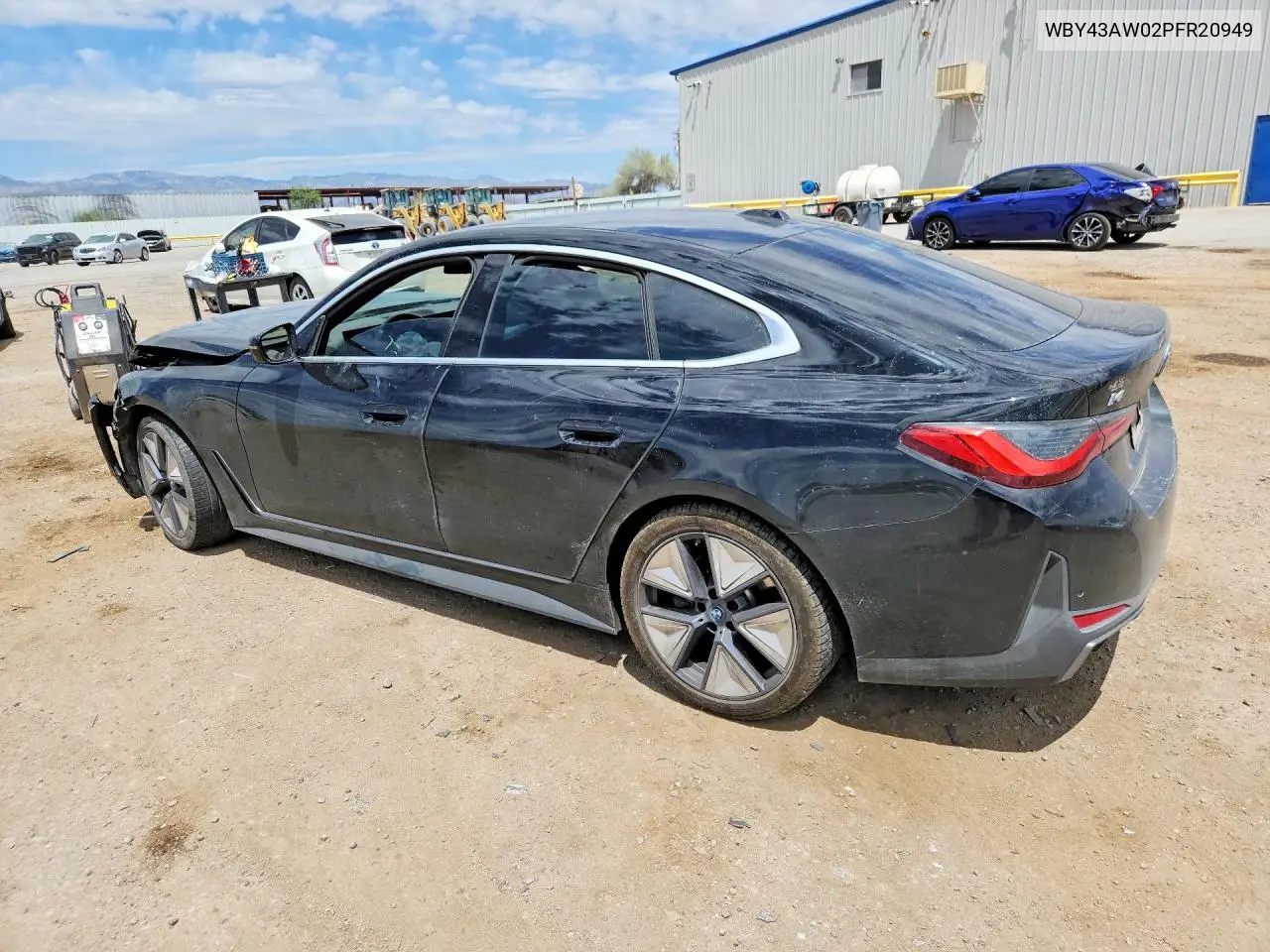 2023 BMW I4 Edrive 35 VIN: WBY43AW02PFR20949 Lot: 51558646