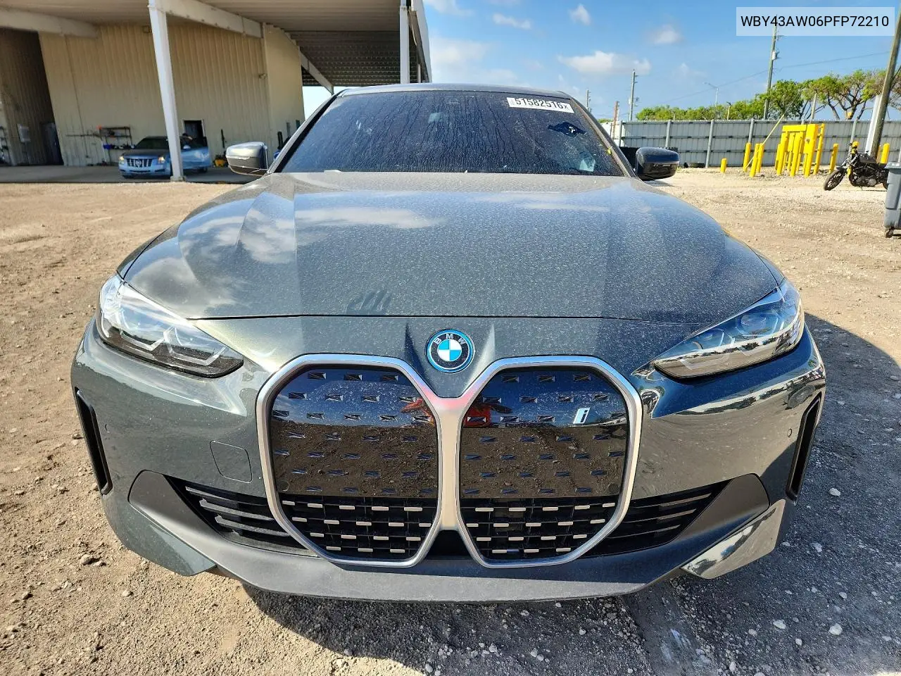 2023 BMW I4 Edrive 35 VIN: WBY43AW06PFP72210 Lot: 51582516