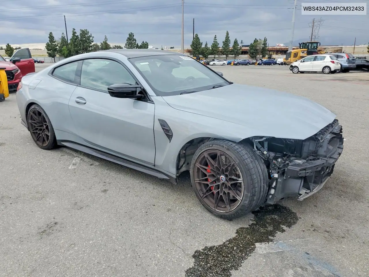 2023 BMW M4 Competition VIN: WBS43AZ04PCM32433 Lot: 52507436