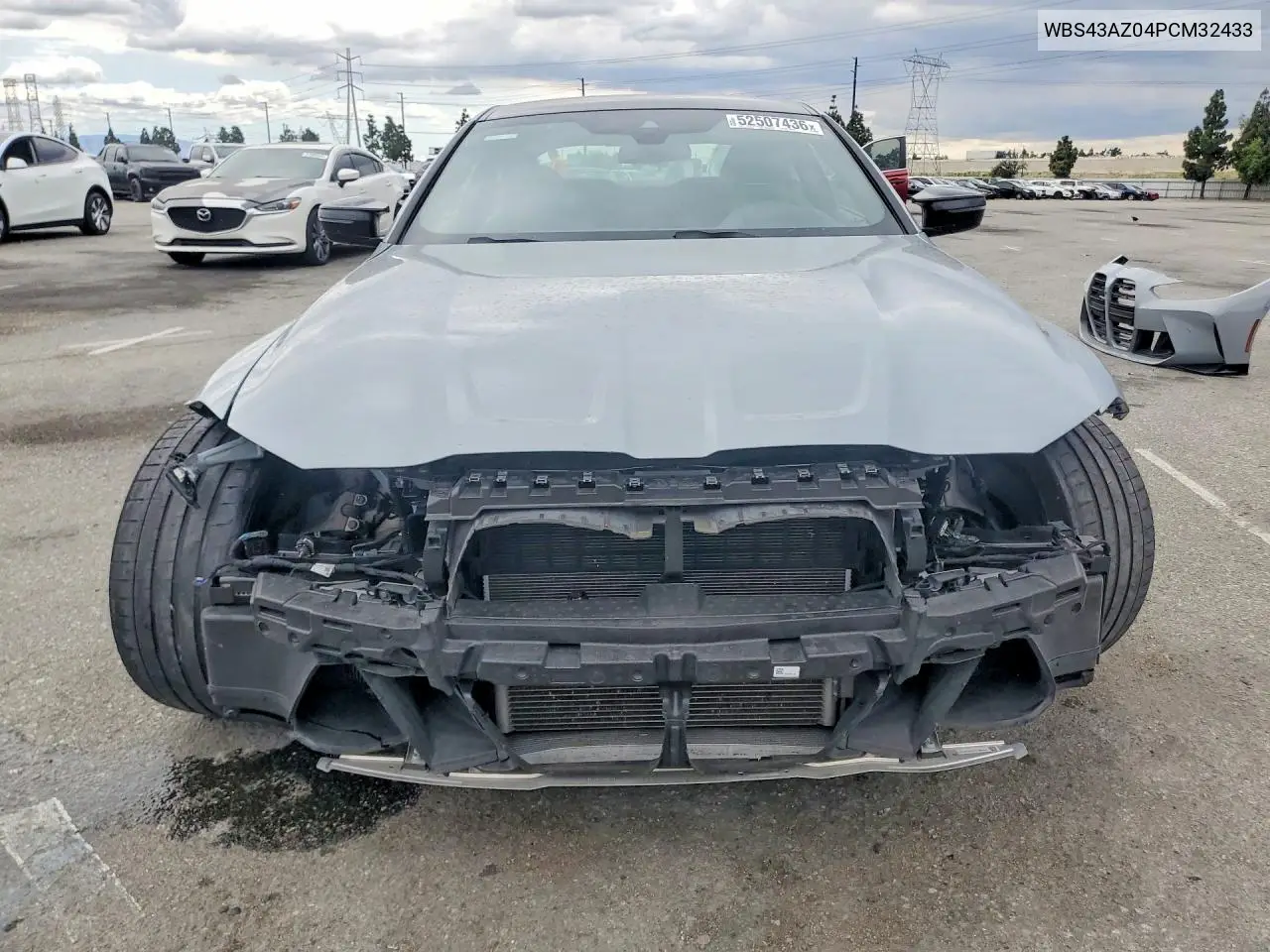 2023 BMW M4 Competition VIN: WBS43AZ04PCM32433 Lot: 52507436