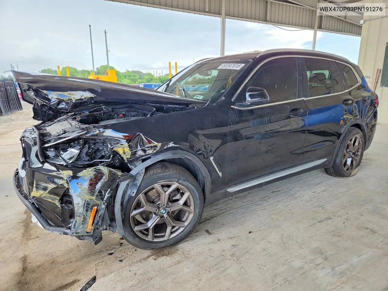 2023 BMW X3 Sdrive30I VIN: WBX47DP03PN191276 Lot: 53247616