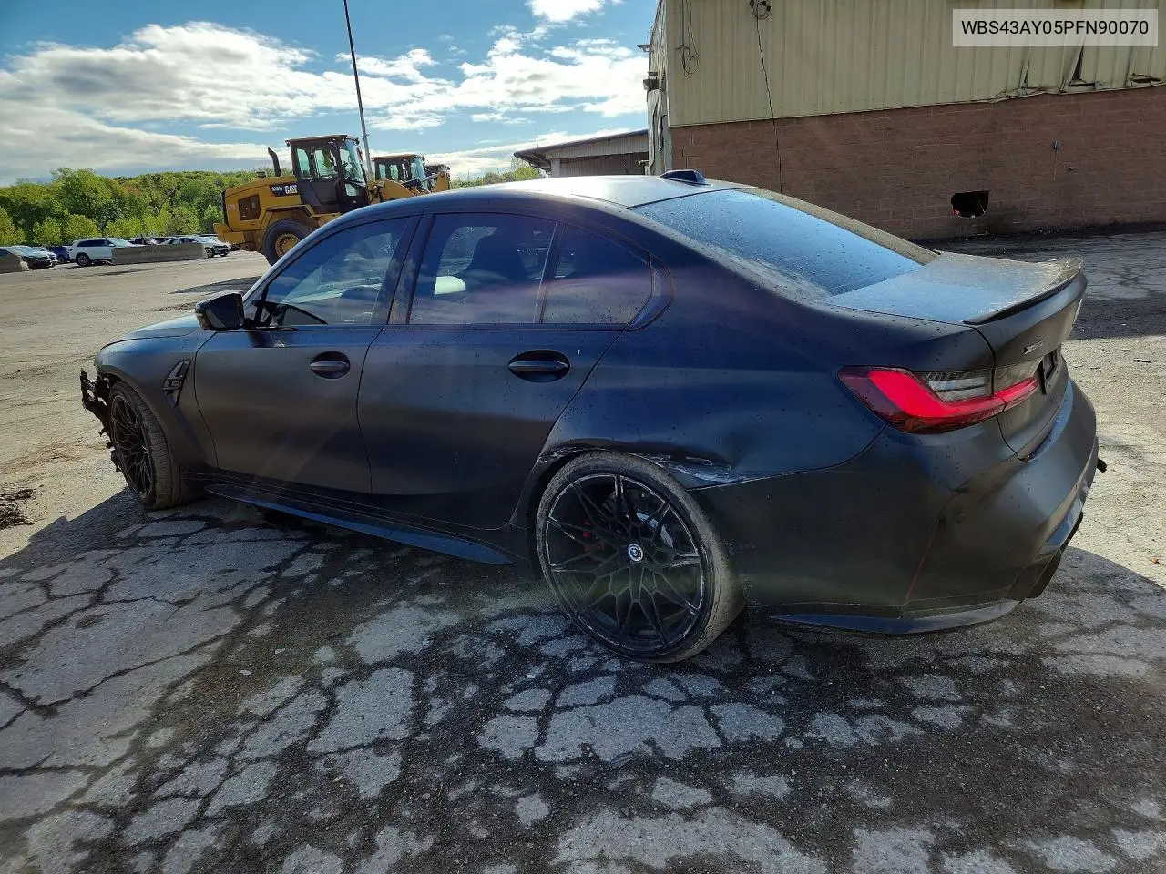 2023 BMW M3 Competition VIN: WBS43AY05PFN90070 Lot: 53744586