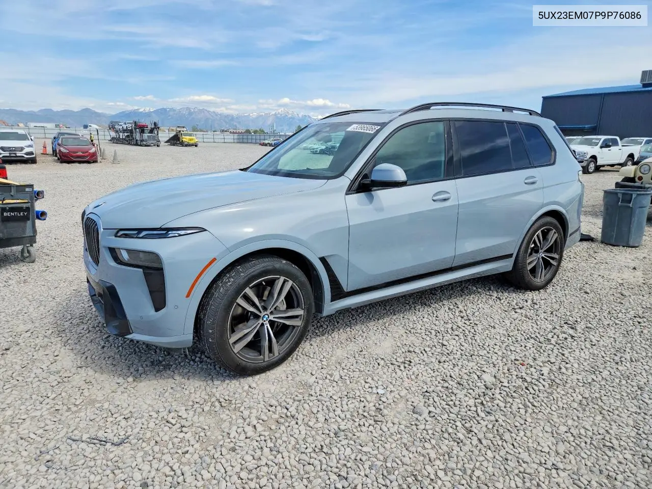 2023 BMW X7 xDrive40I VIN: 5UX23EM07P9P76086 Lot: 53965066