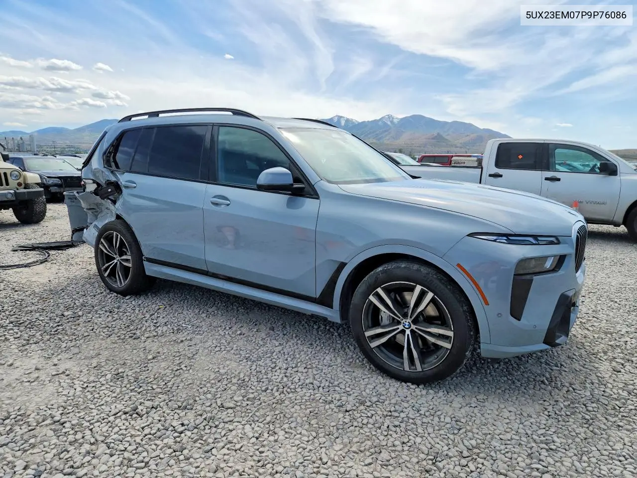 2023 BMW X7 xDrive40I VIN: 5UX23EM07P9P76086 Lot: 53965066