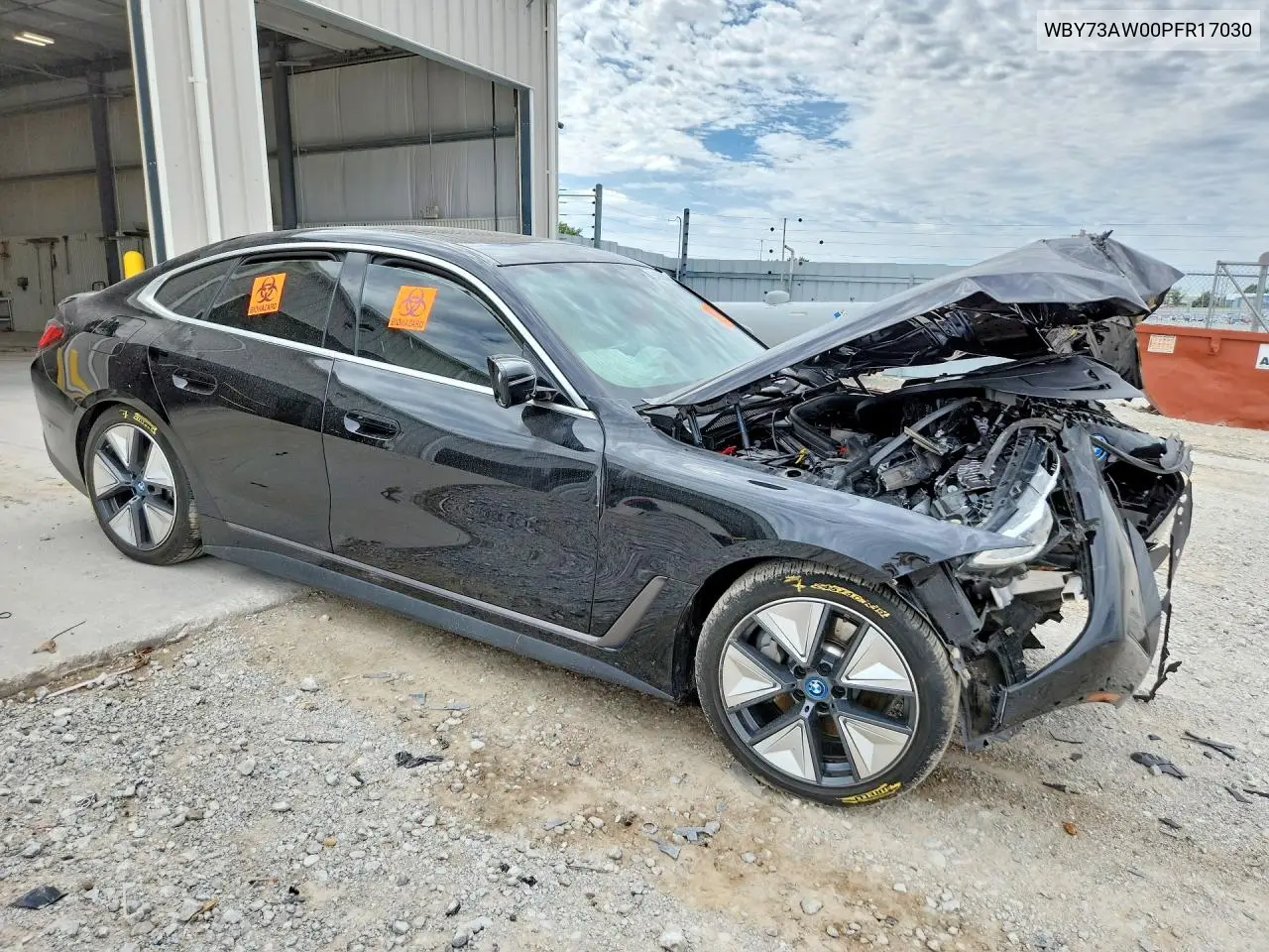 2023 BMW I4 Edrive 40 VIN: WBY73AW00PFR17030 Lot: 54288316