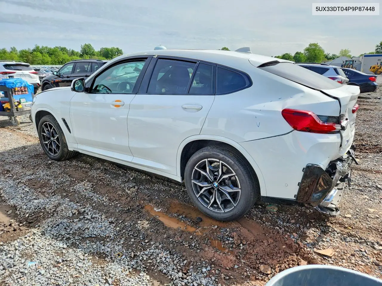 2023 BMW X4 xDrive30I VIN: 5UX33DT04P9P87448 Lot: 54663496
