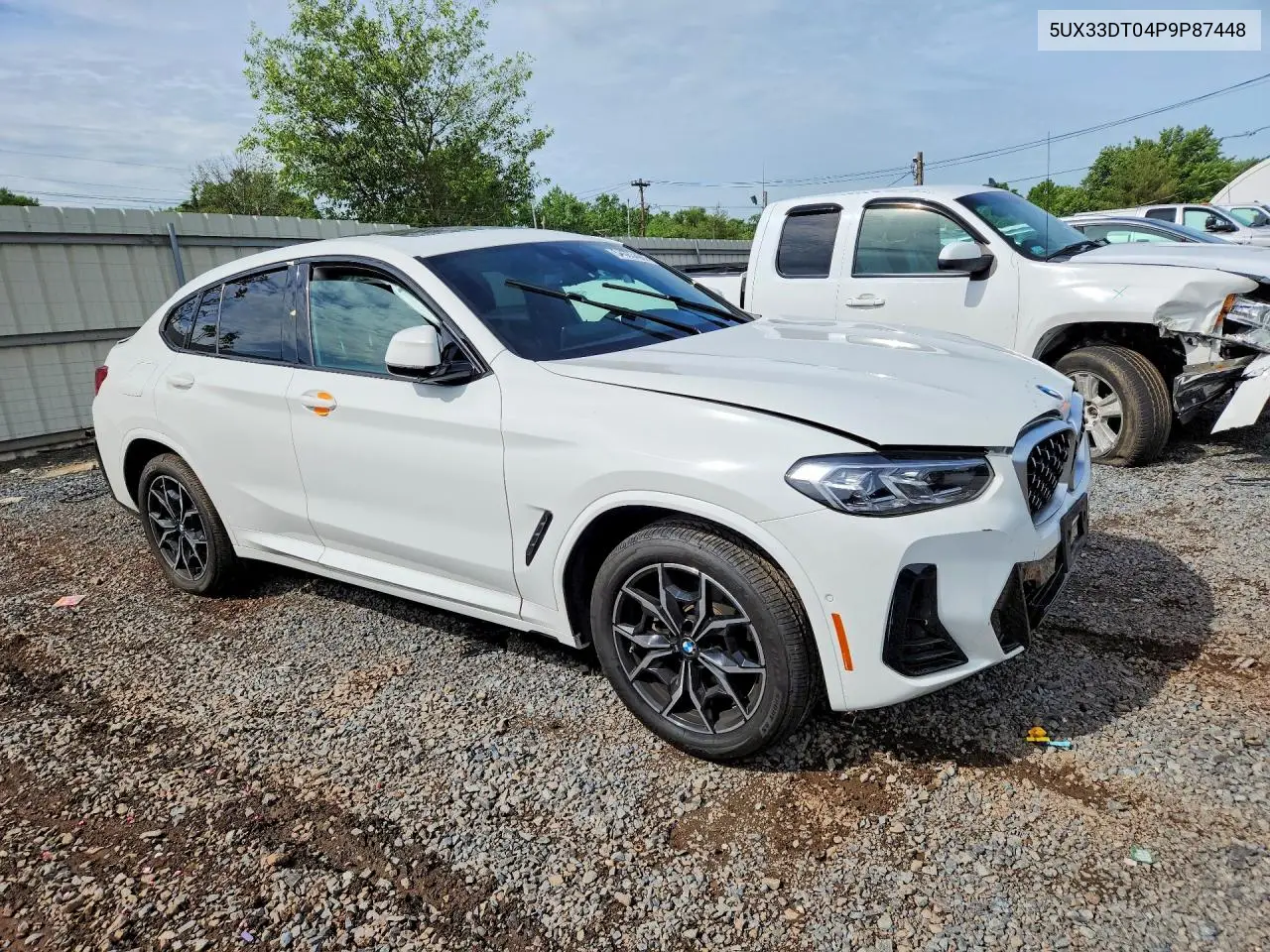 2023 BMW X4 xDrive30I VIN: 5UX33DT04P9P87448 Lot: 54663496