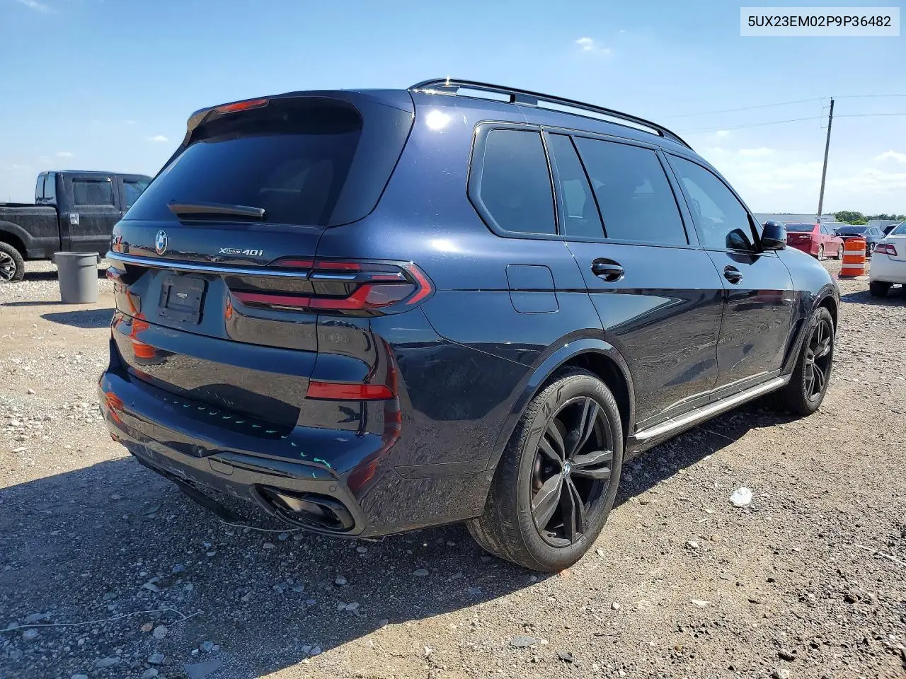 2023 BMW X7 xDrive40I VIN: 5UX23EM02P9P36482 Lot: 55004966