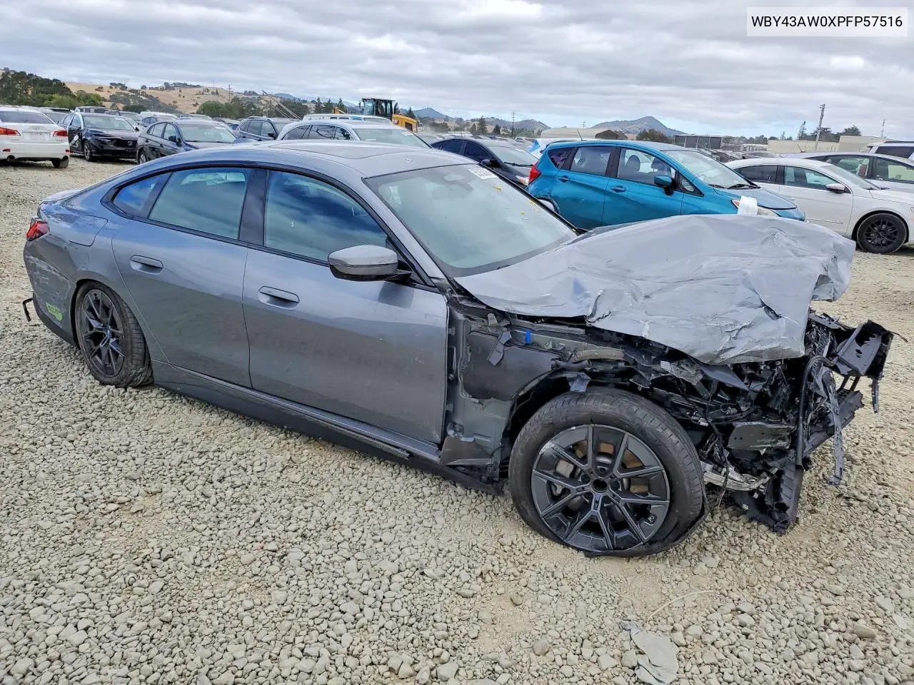 2023 BMW I4 Edrive 35 VIN: WBY43AW0XPFP57516 Lot: 55253306