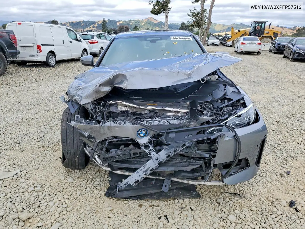 2023 BMW I4 Edrive 35 VIN: WBY43AW0XPFP57516 Lot: 55253306