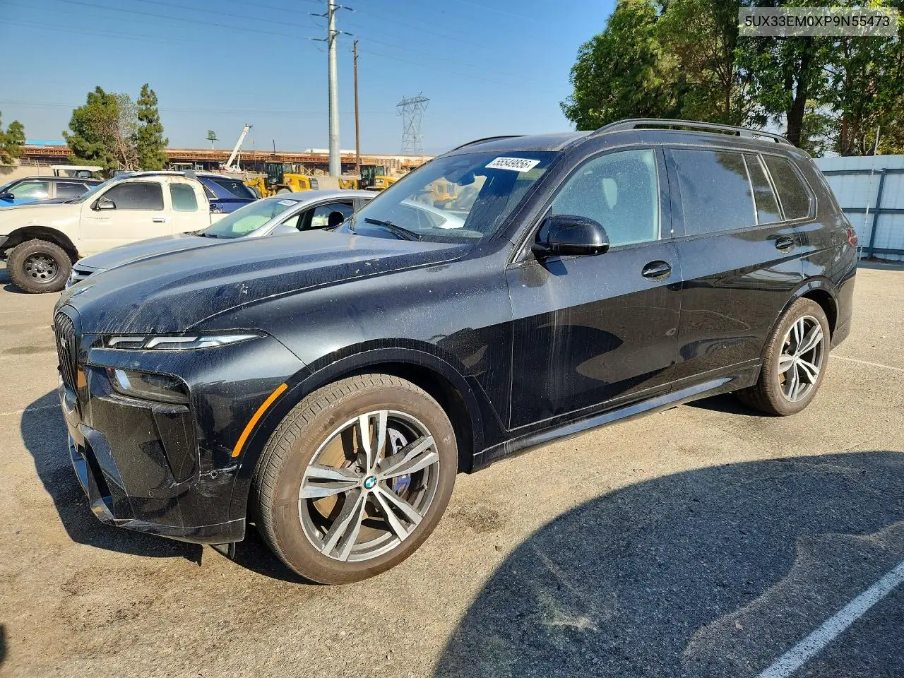 2023 BMW X7 M60I VIN: 5UX33EM0XP9N55473 Lot: 55549856