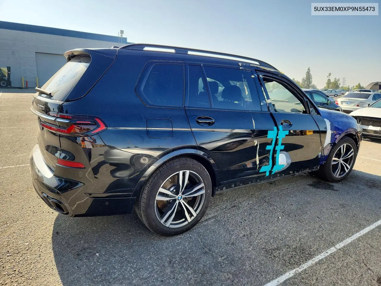 2023 BMW X7 M60I VIN: 5UX33EM0XP9N55473 Lot: 55549856