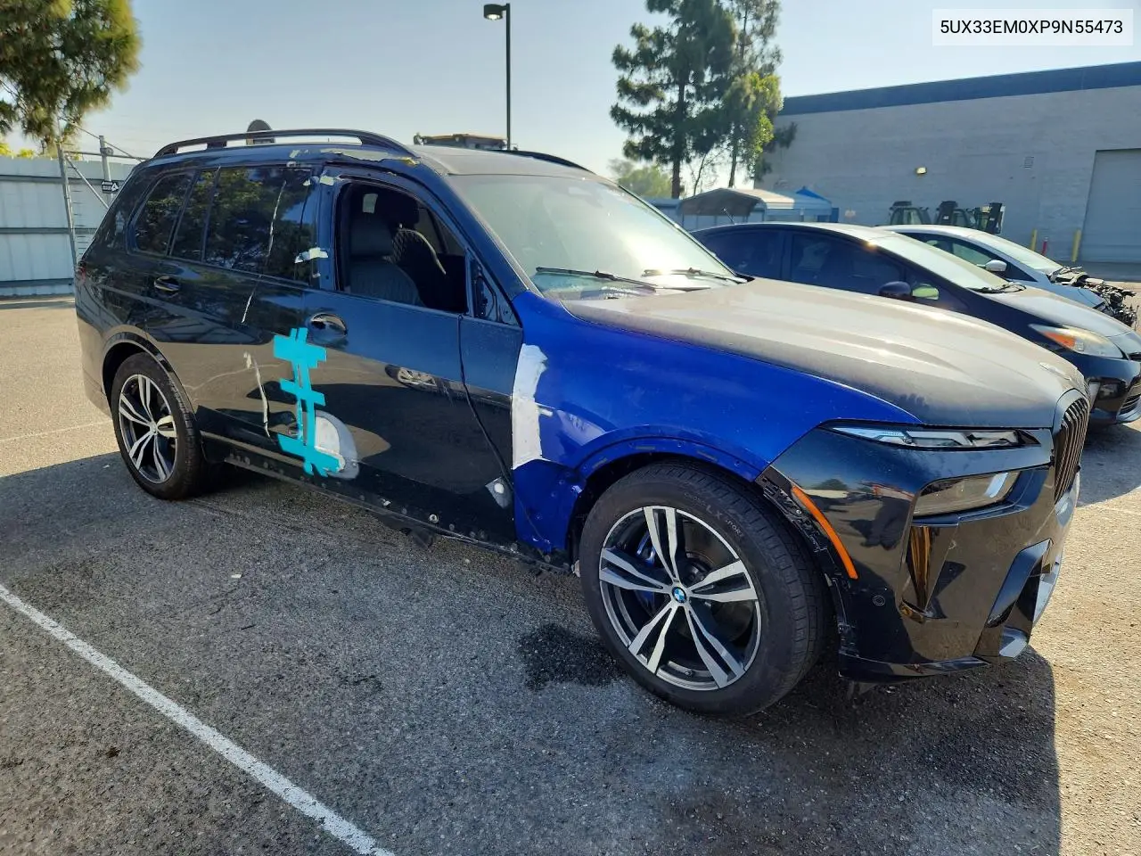 2023 BMW X7 M60I VIN: 5UX33EM0XP9N55473 Lot: 55549856