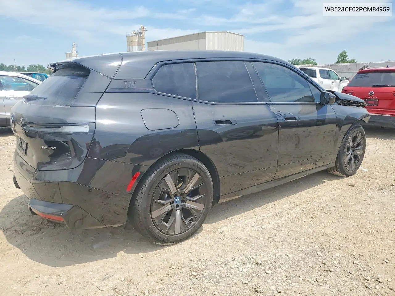 2023 BMW Ix xDrive50 VIN: WB523CF02PCM84959 Lot: 55605776